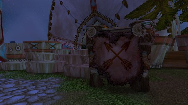 A scene from the raid